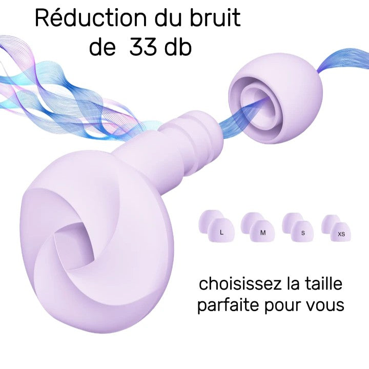 Bouchons d'oreilles réducteurs de bruit